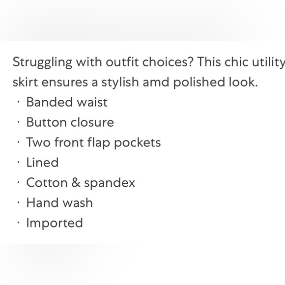 Avec Les Filles Utility Vest and Skirt - Picture 3 of 4